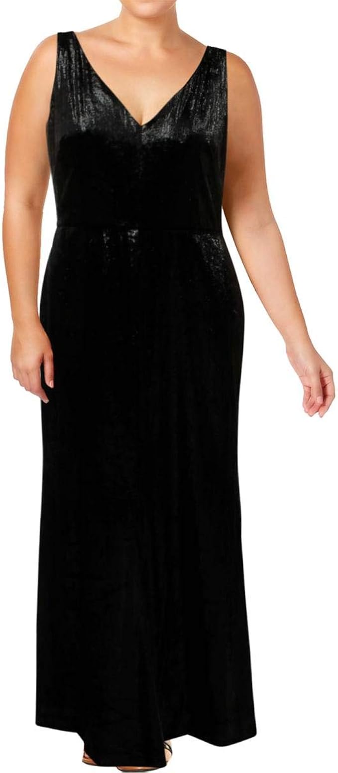 ralph lauren velvet gown