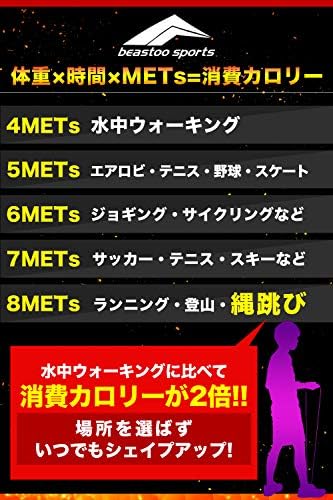 スポンサー プロダクト Beastoo トレーニング縄跳び Pcソフト ジャンプロープ ジャンプカウンター付き ビューティー スポーツ フィットネス ドラッグストア ダイエット 筋トレ用 男女兼用ロープ長さ調整可 19年版 メーカー30日保証付き B075b3dh7q 新作製品 世界