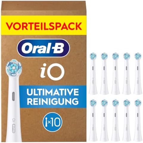 iO Aufsteckbürsten Ultimative Reinigung, Weiß, 10 Stück