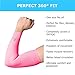 SportsTrail Cooling Arm Sleeves for Men & Women – Breathable, Moisture-Wicking, Sun Protection for Sports, Basketball, Football, Running, Golf, Cycling, Volleyball Arm Sleeves for Women, Men & Youth