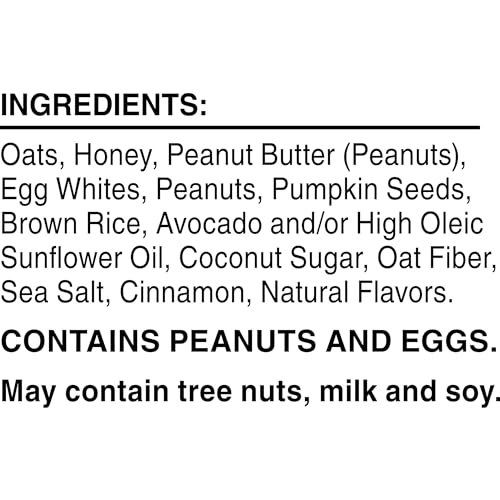 RXBAR NUT BUTTER AND OAT PROTEIN BARS, PROTEIN SNACKS, SNACK BARS, HONEY CINNAMON PEANUT BUTTER, 23.2OZ BOX (12 COUNT)