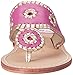 Jack Rogers Women's Palm Beach Platinum Flat Thong
