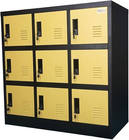 Petit Casier De Rangement De Bureau Pour Employes Casier Pour Enfants De Petite Taille W9d Jaune Amazon Fr Fournitures De Bureau