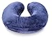 Premium Memory Foam Travel Pillow by MemorySoft - Lite Version - Soft Memory Foam Neck Pillow Includes Handy Travel Bag