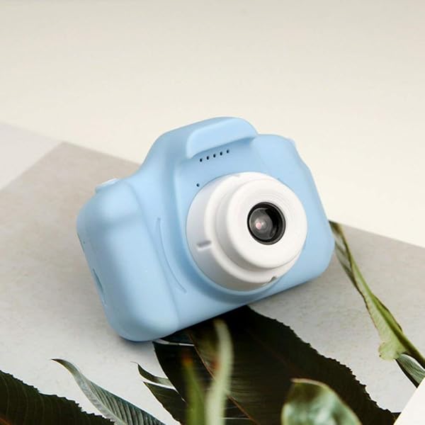 Dual Lens ChildrenS Camera Hd Mini Digital Camera Small Slr Dual Lens Camera Blue