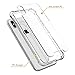 CASY MALL Case for iPhone Xs,Case for iPhone X, Hybrid PC+TPU Bumper Slim Hard Case for Apple iPhone Xs 2018, iPhone X 2017 Crystal