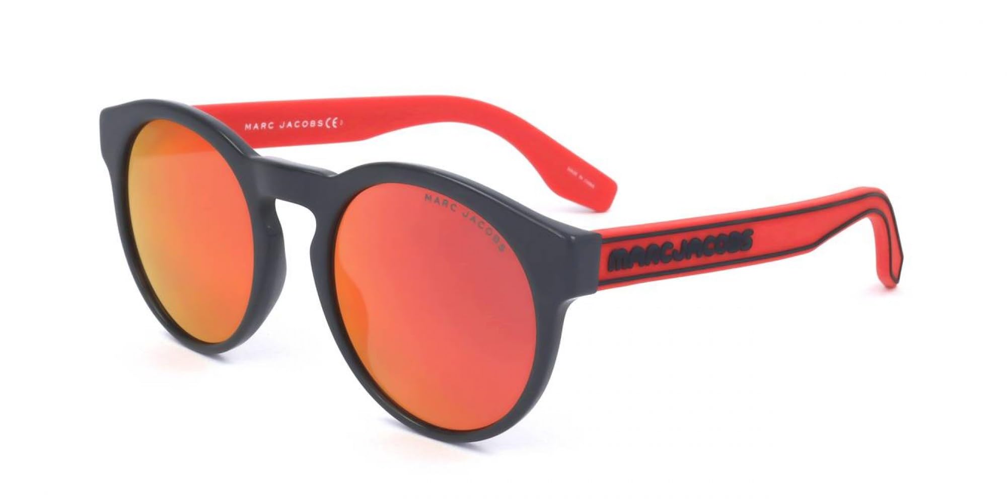 Marc Jacobs Unisex's Marc 358/S UZ KB7 52 Sunglasses, Grau/Rot