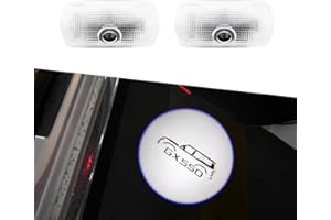 ORALSIM 2PCS Door Lights Logo for GX550 Accessories Courtesy LED Welcome Puddle Projection Light Lamps Compatible with GX550
