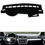 leather dash board cover mat Compatible with VW