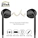 Apple Earbuds,zeakko Earphones with Remote and Mic 3.5mm Jack Headphones Standard Retail Packaging Wired Ear Buds for iPhone, iPad, iPod, Samsung Galaxy and Android Cell Phones, 2 Pack Black