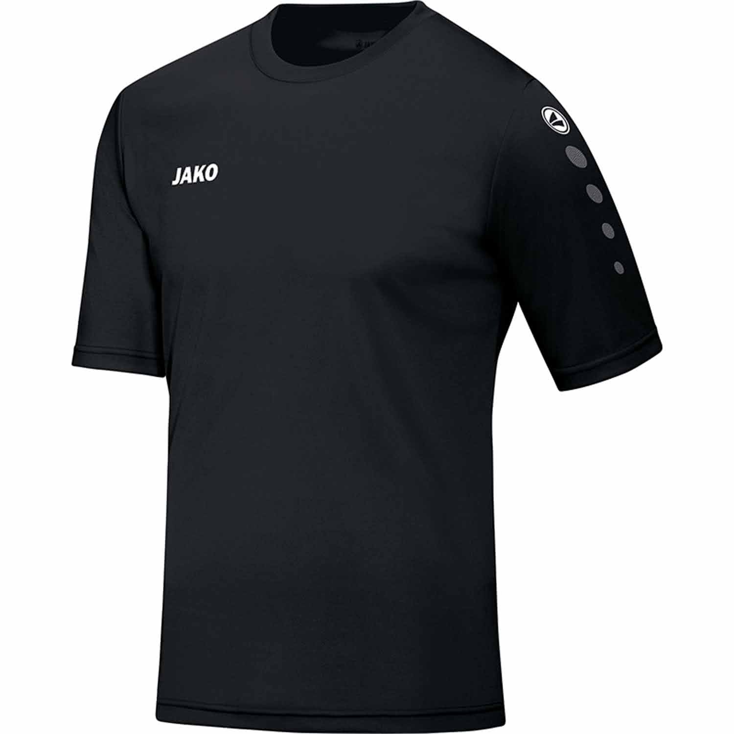 JAKO Herren Fußballtrikots Trikot Team KA, schwarz, L, 4233