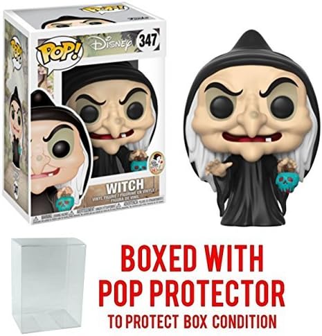 Snow White and the Seven Dwarfs Witch Pop! Vinyl Figure and (Bundled with Pop BOX PROTECTOR CASE)