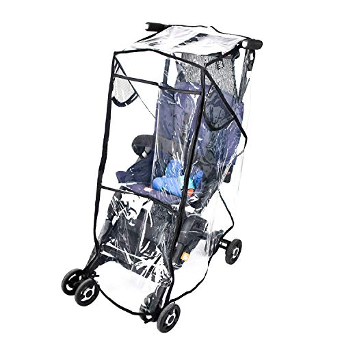 pram plastic rain cover