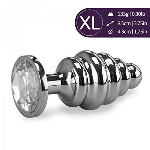 Rosebud RoSebud Twisted Texture Butt Plug - Diamond