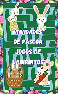 Livro Atividades de Páscoa - Jogos de Labirintos