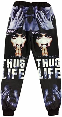 Unisex Emoji Sweatpants joggers pants 3D Cool Skinny Jogging Trousers XL