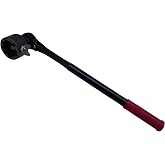 JXHONG Adjustable Ratcheting Hydrant Wrench, 17.3" Length | 7/8" to 1-3/4" Pentagon Nuts, 3/4" to 1-1/4" Square Nuts