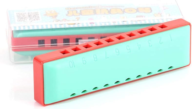 Amazon Co Jp Povkeever 子供のハーモニカ 10穴 楽器のおもちゃ 知育玩具 幼稚園 ハーモニカ キャンディ色 可愛い ハーモニカ キッズ 子供向け 誕生日 入学 贈り物 収納ケース付き 全６色 おもちゃ
