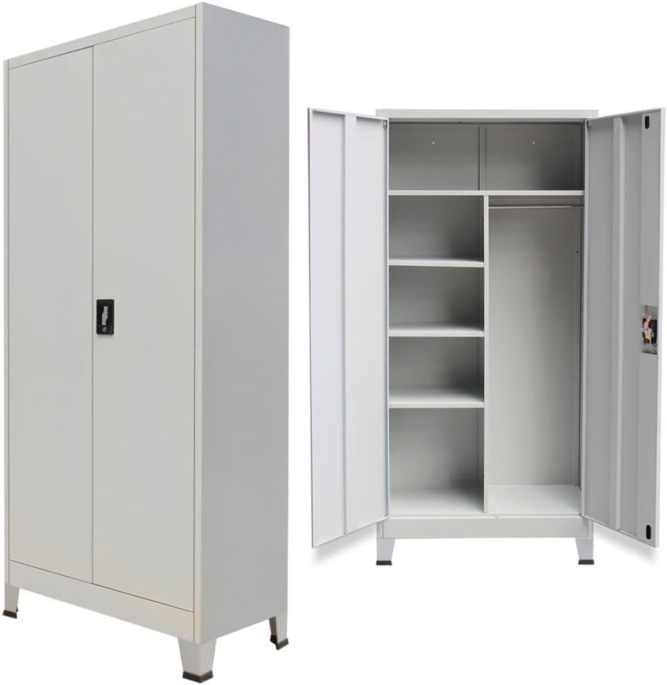 Lepeuxi Metal Tall Office Steel Locker