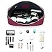Large Cosmetic Makeup Bag/Pouch/Clutch Travel Case Organizer Storage Bag for Women’s Accessories Toiletry Beauty and Skincare | Travel Accessory Water Resistant Bag By : SLEEKO