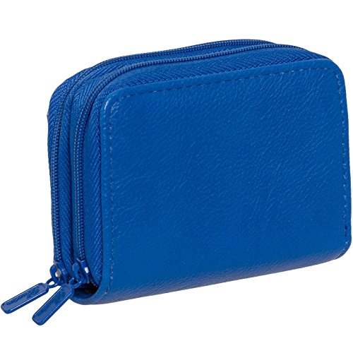 Buxton rfid accordion double zippered wizard wallet (bl…