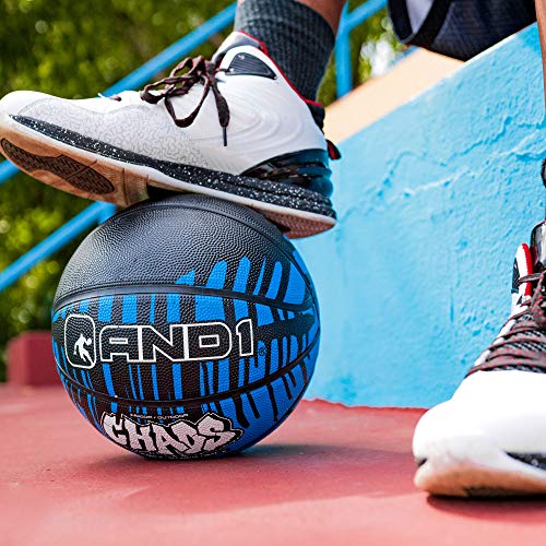 AND1 Rubber Basketball & Pump (Drip Collection) Official Size 7 (29.5