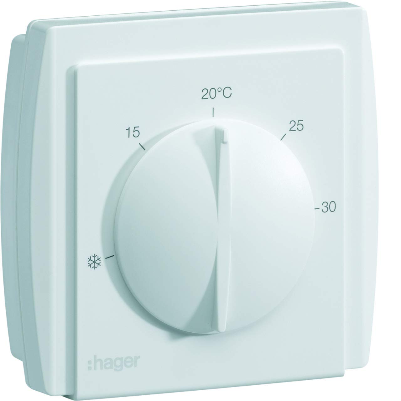 Hager sas - Room thermostat - HAGER 54185 with diaphragm - : 54185