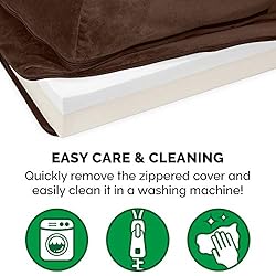 Furhaven Memory Foam Dog Bed for Medium/Small Dogs