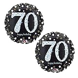 Happy 70th Birthday Party Foil 18