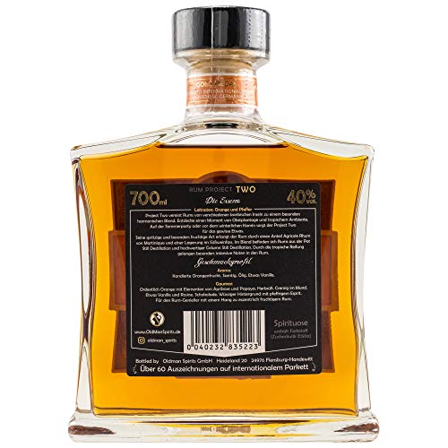 Old Man Rum Project Two - Spiced Orange | 1x0.7L | Rum aus der Karibik | Fruchtig-pfeffrig – Bild 3