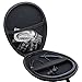 Poyatu Full Size Hard Case for Samsung Level U and U Flex Bluetooth Wireless In-ear Headphones and Sony SBH80 Bluetooth Headset Travel Carrying Case Portable Storage Bag