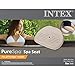 Intex PureSpa Removable Slip-Resistant Hot Tub Spa Seat (2 Pack) & Cup Holder/Refreshment Tray Accessory