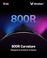 LG UltraGear 45GR95QE 45 Inch Curved OLED Gaming Monitor WQHD 240Hz 0.03ms view 4