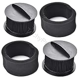 Techypro Compatible 2 Sets Circular Filter Sets Replacement for Bissell Power Force & Helix Turbo 32R9 203-7913, 203-2587, 203-1464, 203-1192, 203-1183, 203-8161 73K1