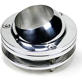 Ididit Steering 2401500040 2â€ Polished Aluminum Swivel Ball Floor Mount