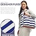 Diaper Bag - Baby Shower Gifts - Nappy Bag - Designer Diaper Purse - Baby Stroller Bag - Baby Machine Washable Travel Diaper Tote Bags for Moms and Girls (Blue)