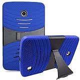 For SPRINT LG G Pad F7.0 inch LK430 ONLY (NOT FITS FOR LG G PAD 7.0 INCH TABLET) Case, Bvgande [Le Mes Series] (Blue)