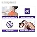 DMI Neck Pillow for Cervical, Neck and Shoulder Support to Relieve Pain and Headaches with Removable Cover, Medium Support, White