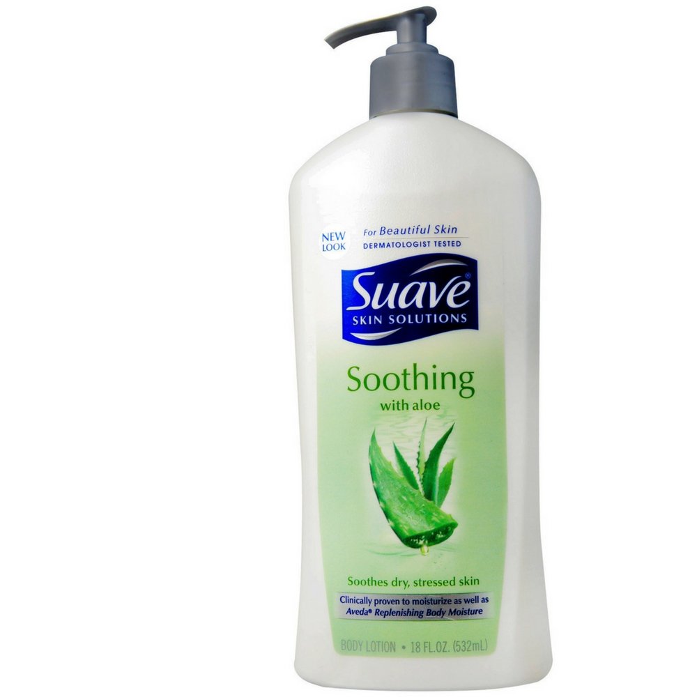 Suave Hand and Body Lotion with Soothing with Aloe 18 oz