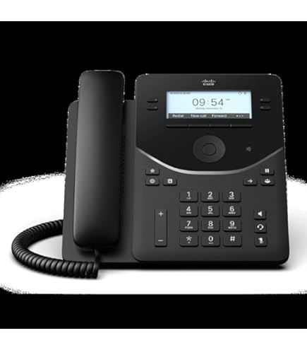 Amazon.com: Cisco 9841 IP Phone - Corded - Corded - Desktop, Wall