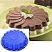 Clearance Tuscom New Large Flower Cake Mould,Chocolate Soap Candy Jelly Mold Baking Pan (Random)