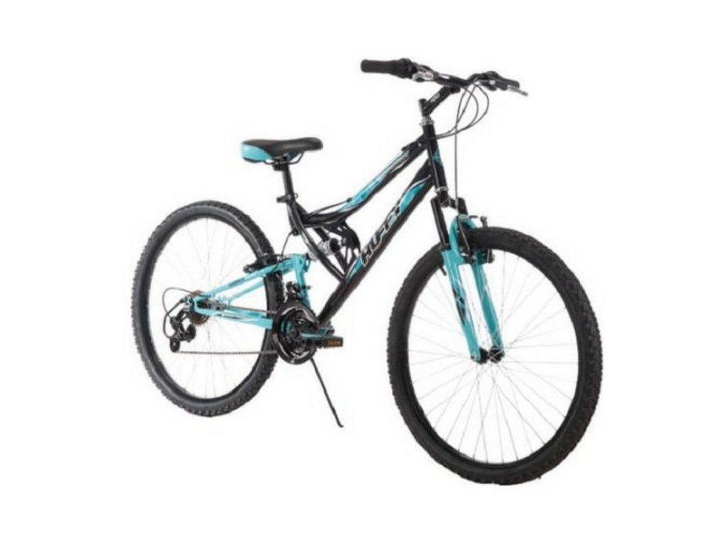 26 Inch Huffy Women's Trail Runner Mountain Bike Dual Suspension Frame
