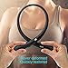 Bluetooth Headphones, Wireless Neckband Headset Stereo Noise Cancellation With Retractable Earbuds For iPhone,Android,Other Bluetooth Devices
