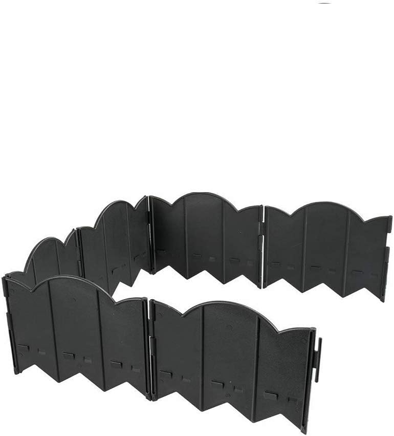 Stllion 4 x Hammer in Lawn Garden Edging Plastic Edging Trim Flowerbed