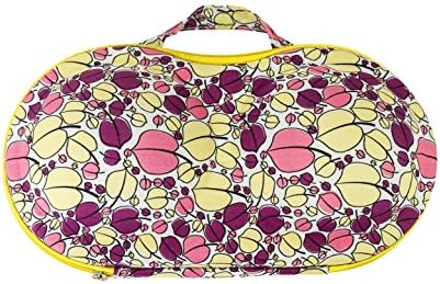 Bra travel and organizer case (purple) perfect for drawers, suitcases, and more!