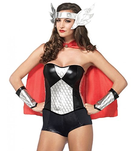 Adult size Nordic Hero Kit - Viking Thor Valkyrie Costume Accessory - 3 sizes
