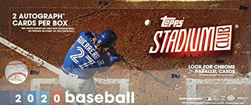 2020 Topps Stadium Membership MLB Baseball HOBBY field (16 pks/bx)