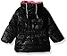 Pink Platinum Baby Girls Tonal Dot Puffer