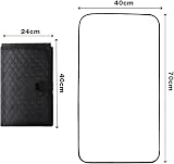 Lekebaby Portable Folding Nappy Change Mat Black 70x40cm Travel Pad view 2
