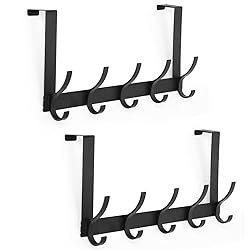 Optish Over The Door Hooks, Door Hanger Hooks for